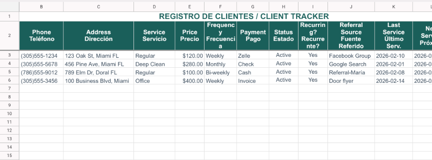 Client Tracker